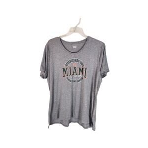 New with tags Miami Hurricanes short sleeve men's 2X